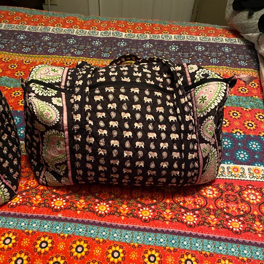 SOLD.  Vera Bradley Duffel bags